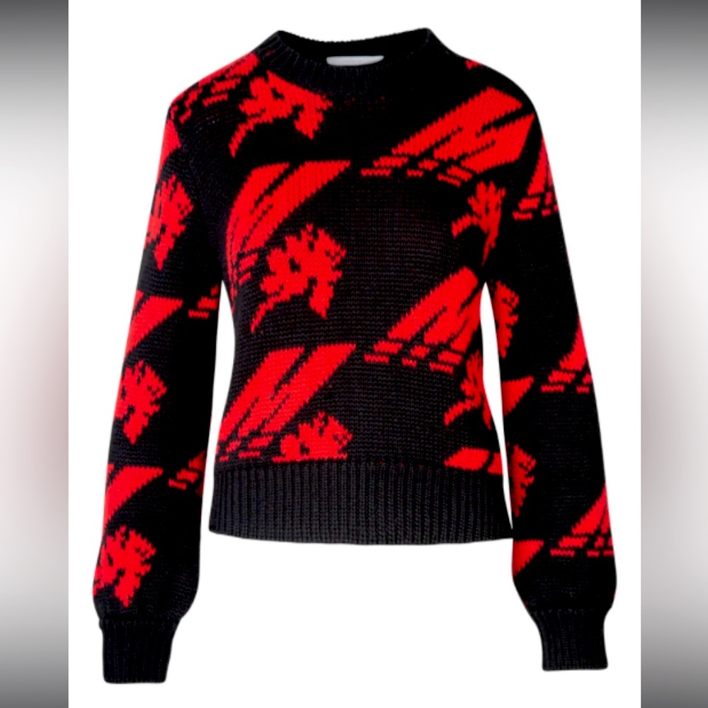 MSGM Maglia Logo Knit Sweater